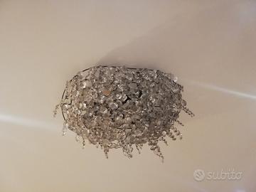 Lampadario plafoniera di cristallo Liberty