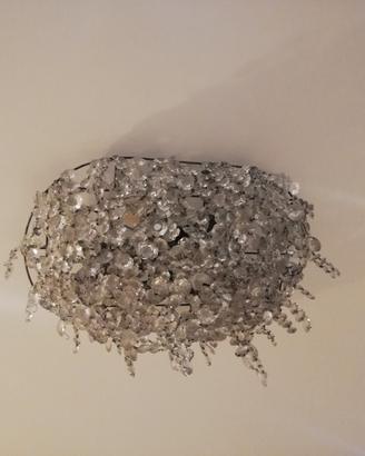 Lampadario plafoniera di cristallo Liberty