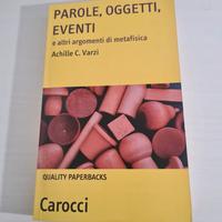 Libro "Parole, Oggetti, Eventi" di Achille Varzi