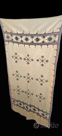 Scialle Kutchi shawl Chomuk Buta shawl mirror work