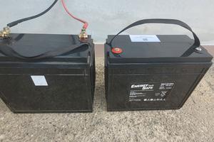 2 Batterie USATE Agm Accu Italia 160Ah/20Hr