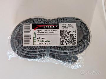 Fincci Camera d'Aria 700x35C-38C Presta 48mm