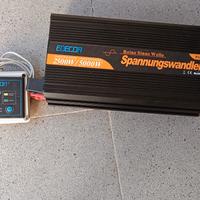 EDECOA Inverter 12v 220v onda pura 2500w PRO 