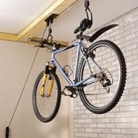 Kit per appendere bicicletta al soffitto