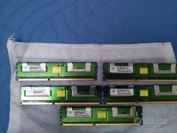 5 Nanya pc3  8500R da 4gb  X SERVER E ALCUNI MAC