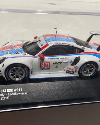 Porsche 911 GT3 RSR 24 H Daytona 2019 1/43 IXO