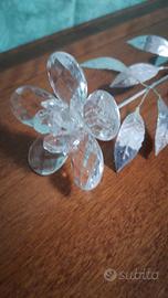 Fiore Swarovski/argento