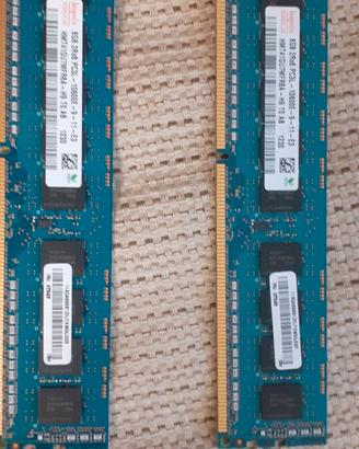 RAM 8GB DDR3L Hynix 1333MHz PC3L-10600E ECC Unbuff