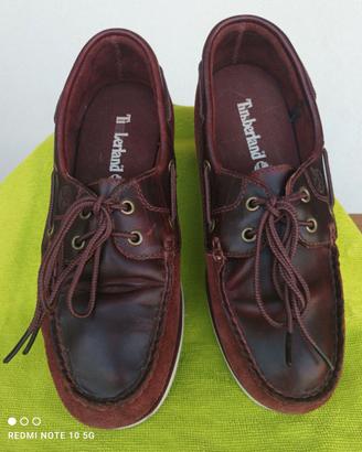 TIMBERLAND  Scarpa barca classic 38 Bordeaux
