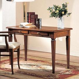 Scrivania Scrittoio in legno noce rosa dei venti