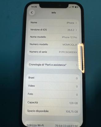 Iphone 12 pro 128 gb