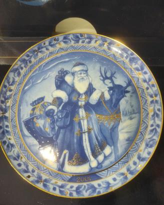 Piattino Porcellana Natale 2001 Tognana Edizione
