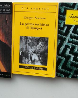 32 libri - CLASSICI Gialli Narrativa Letteratura