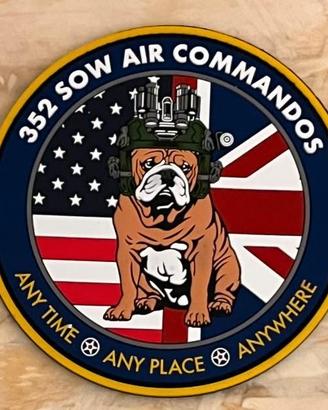 Patch 352 SOW Air Commandos USAF