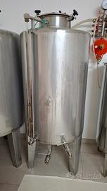 botte vino - olio  inox 400 litri