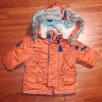 Giubotto bimbo “SARABANDA” arancio tg 6/9 mesi