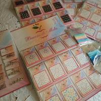 nail stikers+ elastici capelli ,linea buccia di me