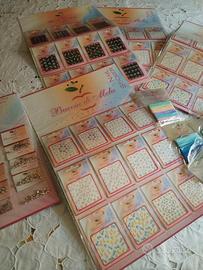 nail stikers+ elastici capelli ,linea buccia di me