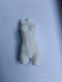 Scultura decorativa a forma di busto femminile