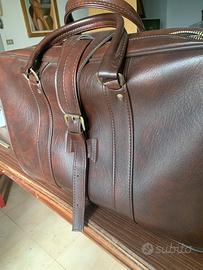 Valigia vintage similpelle