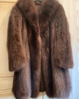 Pelliccia di visone vintage anni 80