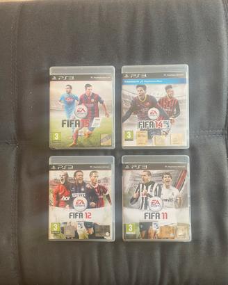 Gioco Fifa  play station 3 numeri 11/12/14/15