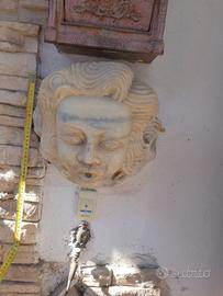 statua e fontana in marmo 