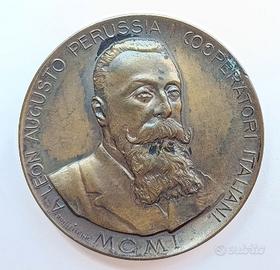 Medaglia in bronzo Leon Augusto Perussiai