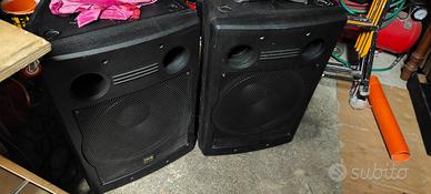 coppia subwoofer attivi 