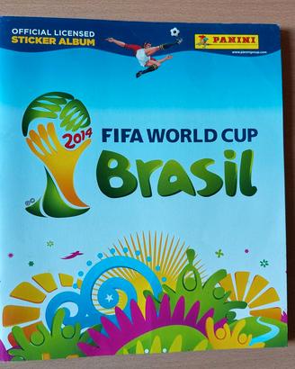 Album 2014 World Cup Brasil Panini con 49 figurine