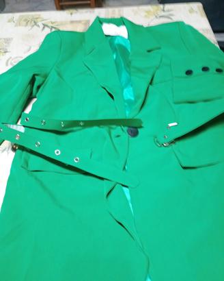 giacca donna verde 