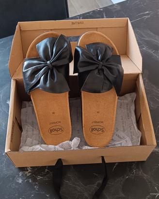 Pantofole donna dottor Scholl pelle 