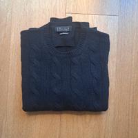 maglione hermitage in lana misto cashmere