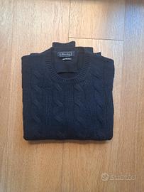 maglione hermitage in lana misto cashmere