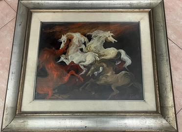 gianni testa quadro dipinto