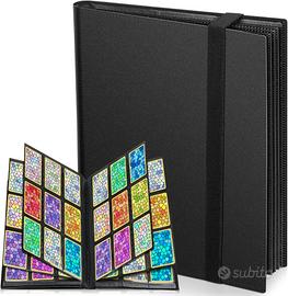 Raccoglitore Carte da Gioco, 24 Fogli 432 Tasche
