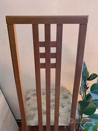 Sedie Vintage Schienale Alto Design Moderno