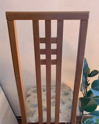 Sedie Vintage Schienale Alto Design Moderno