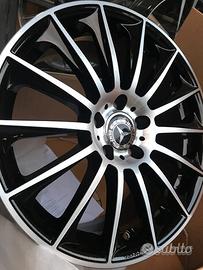 4 CERCHI 19 5X112 ELITE STELLAR BLACK DIAM X MERCE