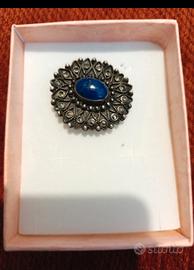 Spilla vintage in argento 
