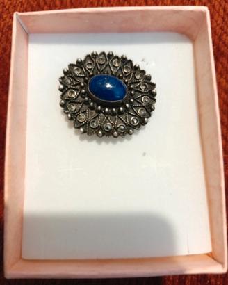 Spilla vintage in argento 
