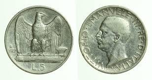 5 LIRE ACQUILOTTO ARGENTO