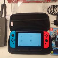 Nintendo Switch + Joycon NUOVI + Minecraft + Extra