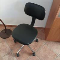 Sgabello / sedia da lavoro con ruote