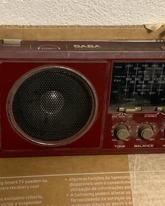 Radio Vintage SABA RX 132 - Funzionante - Anni '80