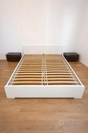 Letto Matrimoniale IKEA + 2 reti + materasso