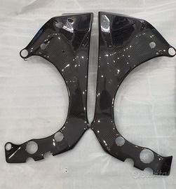 Copri telaio e forcellone carbonio twill r1 15/26