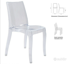 Sedie Cristal