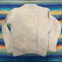 Maglione conbipel colore panna - taglia M