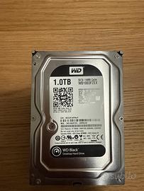 WD Black Performance Hard Disk Drive da 1 TB
